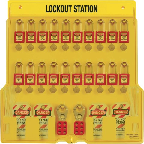 MASTER LOCK - 20 PADLOCK STATION WITH ACCESS 